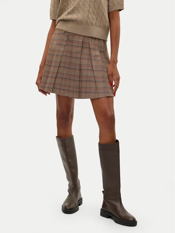 Vero Moda Vero Moda Mini suknja Ellie 10312853 Bež Regular Fit