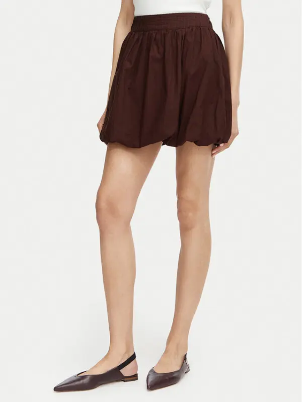 Vero Moda Vero Moda Mini suknja Esther 10355460 Tamno smeđa Regular Fit