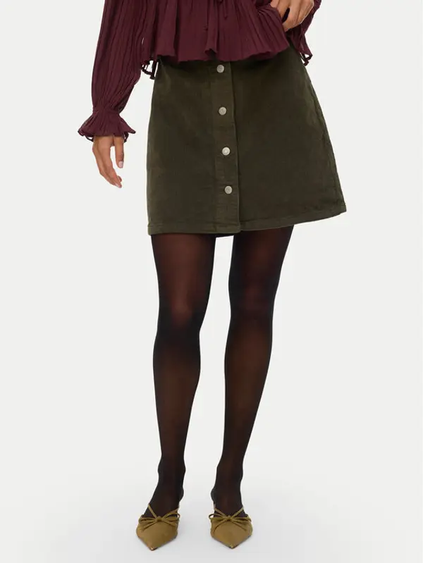Vero Moda Vero Moda Mini suknja Etta 10315342 Zelena Regular Fit