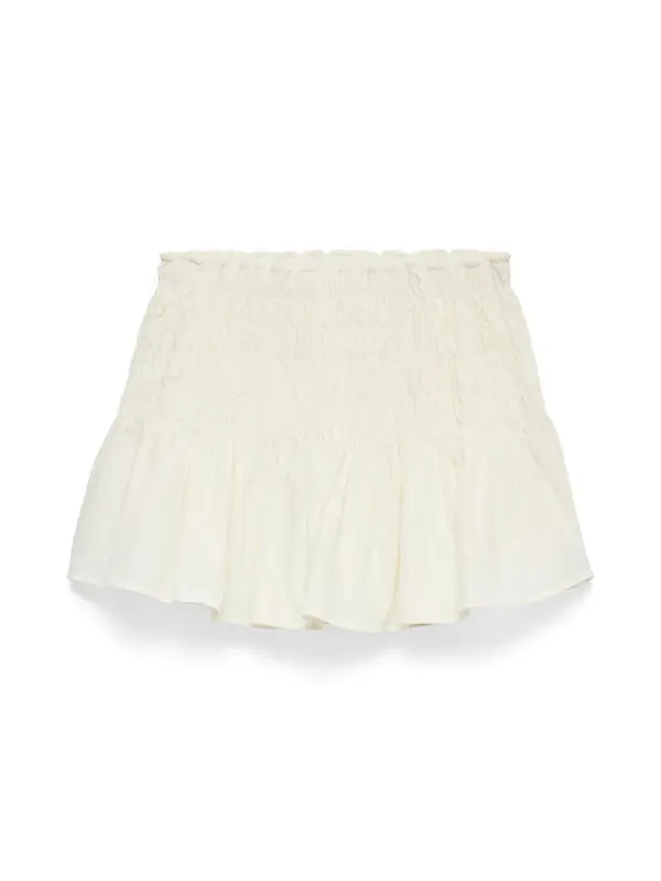 Vero Moda Vero Moda Mini suknja Sofia 10350924 Bijela Regular Fit