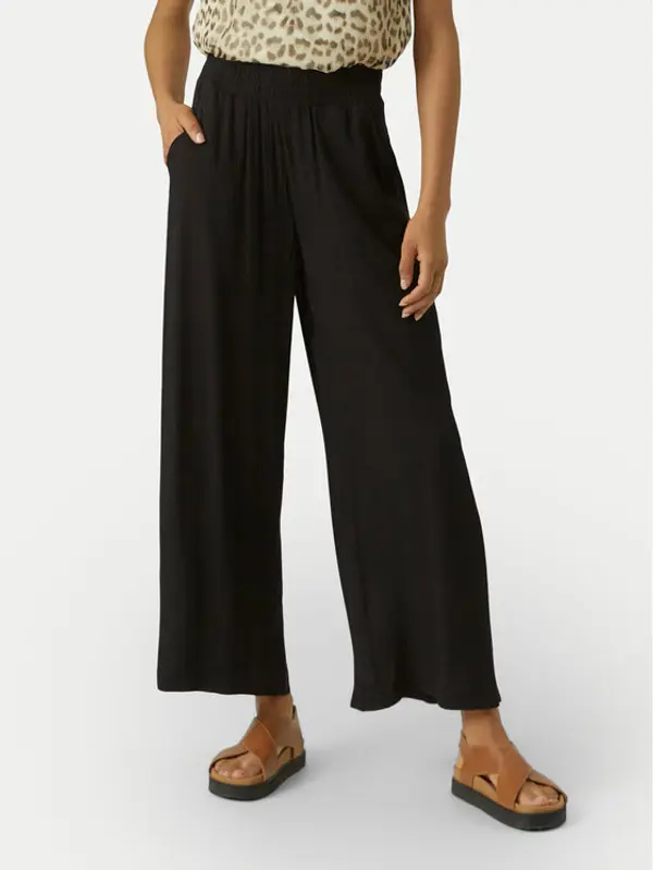 Vero Moda Vero Moda Palazzo hlače Menny 10282478 Crna Wide Leg