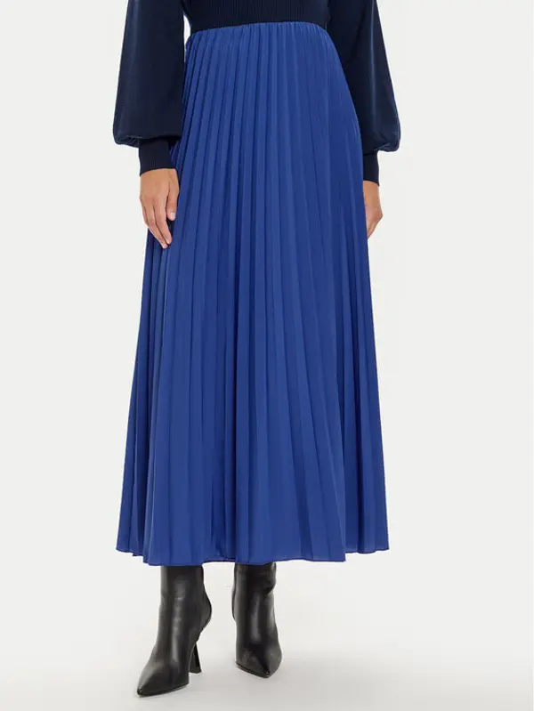 Vero Moda Vero Moda Plesirana suknja Soma 10316237 Plava Regular Fit