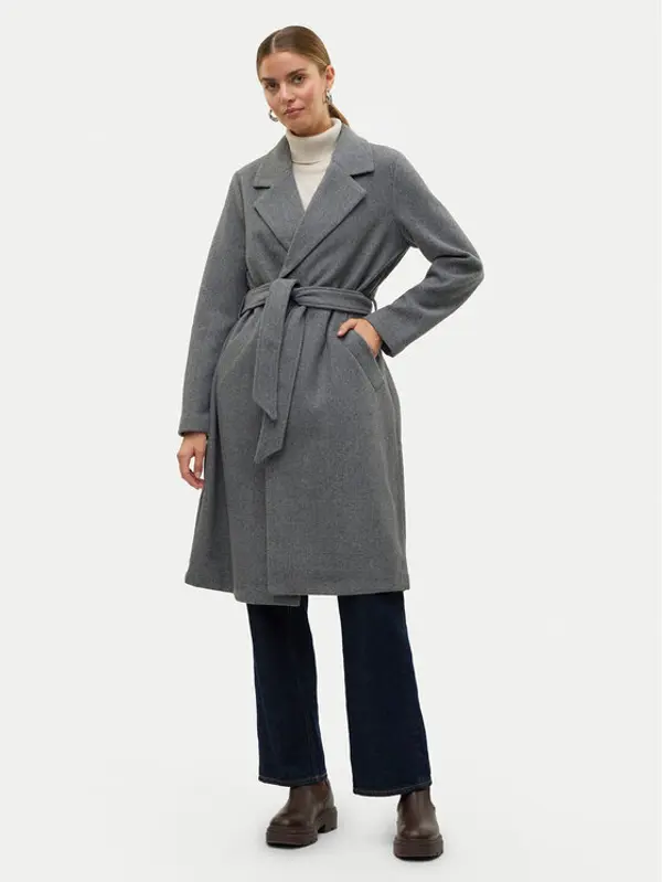 Vero Moda Vero Moda Prijelazni kaput Fortuneaya 10278330 Siva Regular Fit