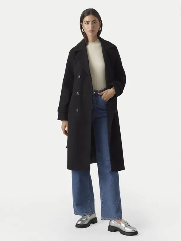 Vero Moda Vero Moda Prijelazni kaput Fortuneaya 10289870 Crna Regular Fit