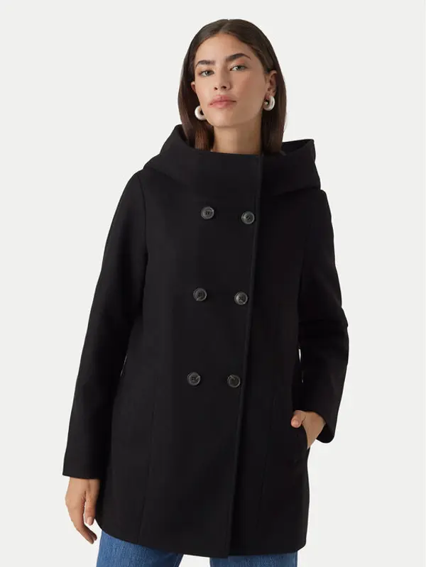 Vero Moda Vero Moda Prijelazni kaput Fortuneshila 10291044 Crna Regular Fit