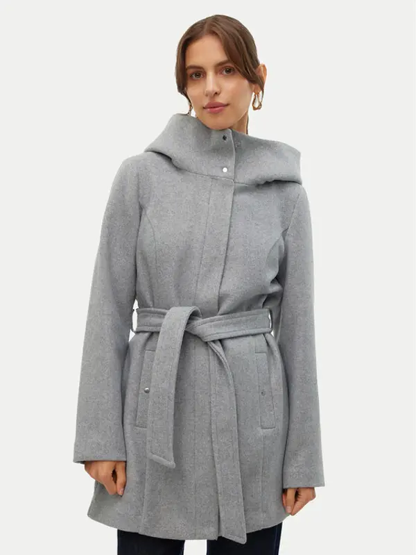 Vero Moda Vero Moda Prijelazni kaput Popliva 10310779 Siva Regular Fit