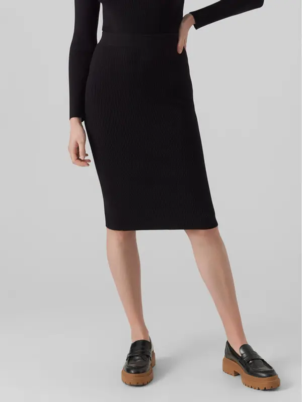 Vero Moda Vero Moda Suknja olovka 10290677 Crna Slim Fit