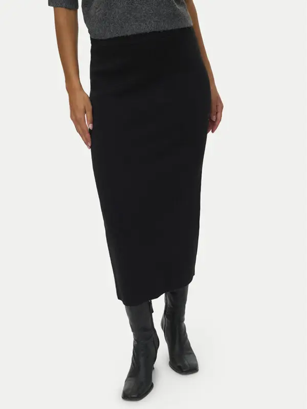 Vero Moda Vero Moda Suknja olovka Brisa 10334684 Crna Slim Fit