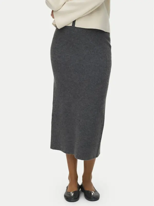 Vero Moda Vero Moda Suknja olovka Brisa 10334684 Siva Slim Fit