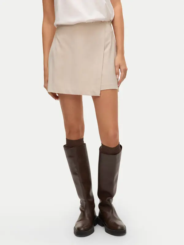 Vero Moda Vero Moda Suknja-šorc Melina 10332054 Bež Loose Fit