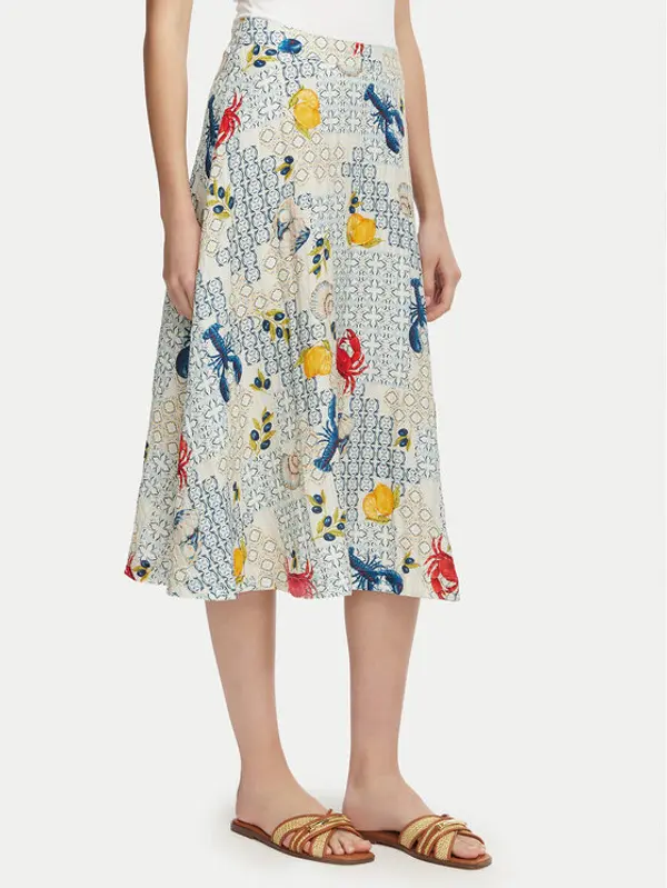 Vero Moda Vero Moda Suknja Valentina 10351012 Svijetlo bež A-Line Fit