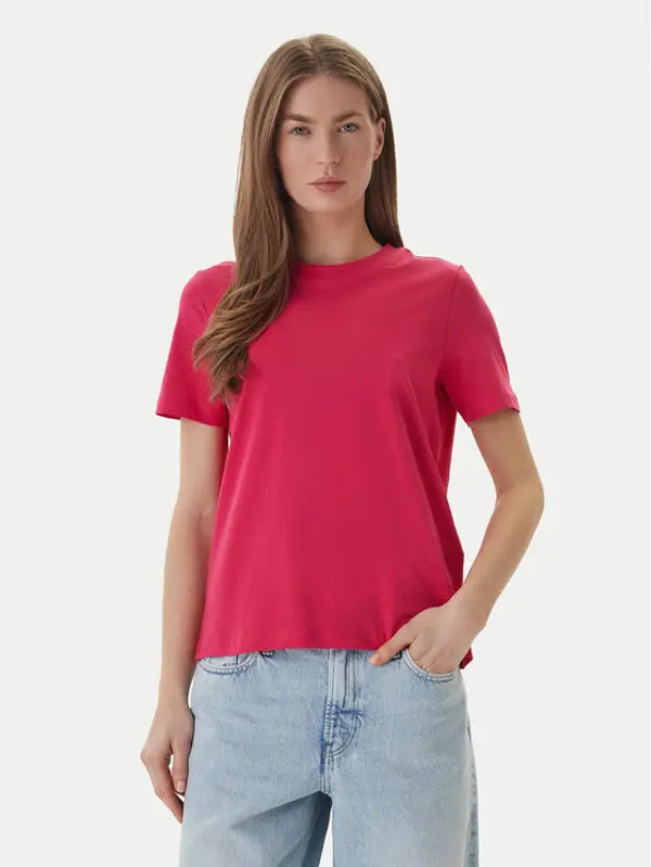 Vero Moda Vero Moda T-shirt Paulina 10316991 Ružičasta Regular Fit