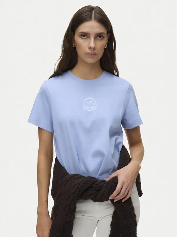 Vero Moda Vero Moda T-shirt Sara 10311633 Svijetloplava Regular Fit