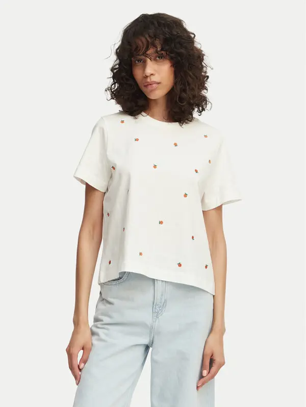 Vero Moda Vero Moda T-shirt Sola 10341979 Bijela Regular Fit