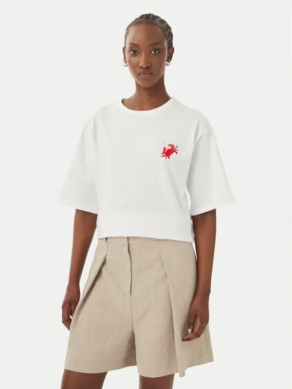 Vero Moda Vero Moda T-shirt Tammie 10352701 Bijela Regular Fit