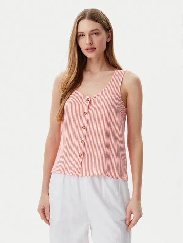 Vero Moda Vero Moda Top Bumpy 10325830 Crvena Standard Fit