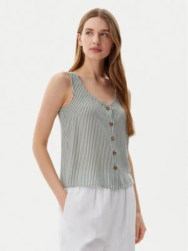 Vero Moda Vero Moda Top Bumpy 10325830 Zelena Standard Fit