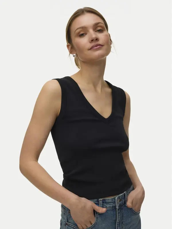 Vero Moda Vero Moda Top Chloe 10342916 Crna Regular Fit