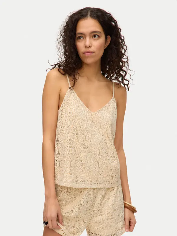 Vero Moda Vero Moda Top Maya 10325031 Bež Regular Fit