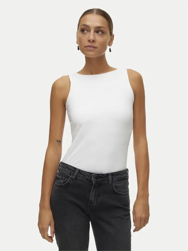 Vero Moda Vero Moda Top Million 10305800 Bijela Regular Fit