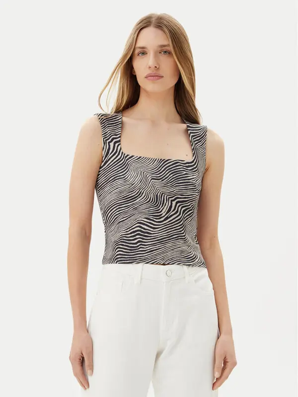Vero Moda Vero Moda Top Million 10312751 Bež Slim Fit