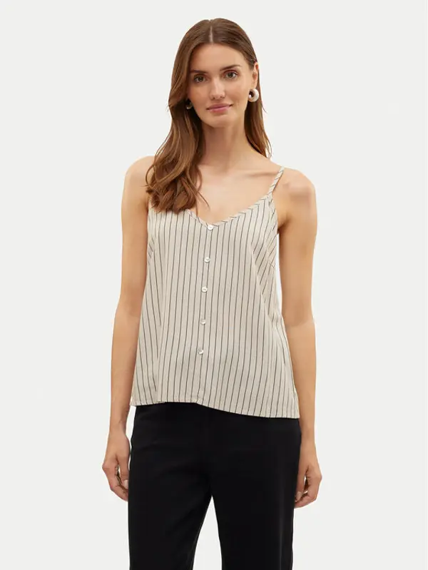 Vero Moda Vero Moda Top Mymilo 10303690 Bež Regular Fit