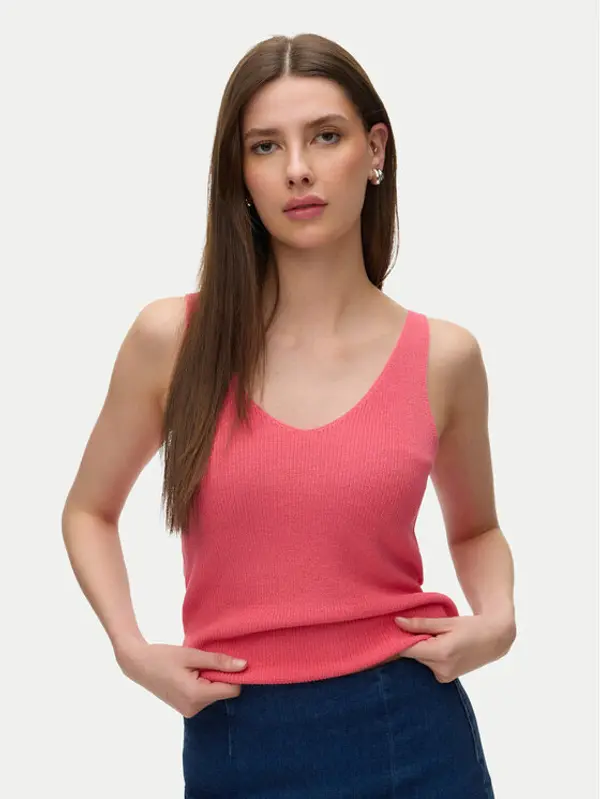 Vero Moda Vero Moda Top New Lex Sun 10281877 Koraljna Regular Fit