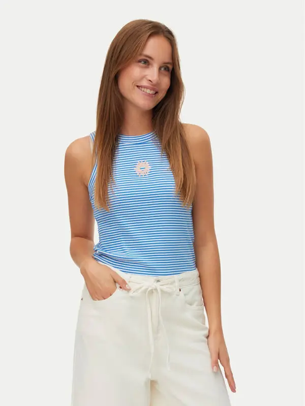 Vero Moda Vero Moda Top Nira 10341982 Plava Slim Fit