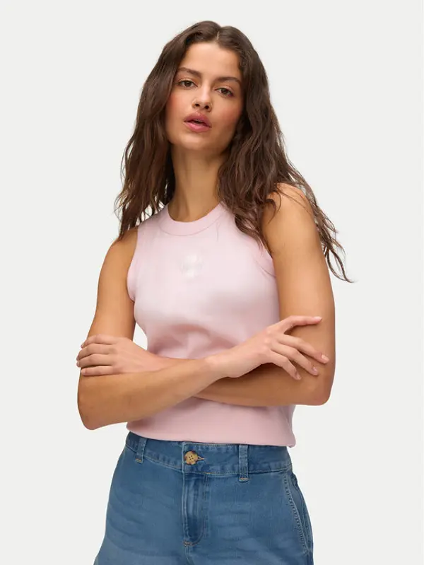 Vero Moda Vero Moda Top Nira 10341982 Svijetlo roza Slim Fit