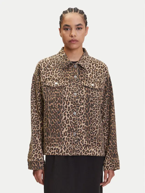Vero Moda Vero Moda Traper jakna Tessa 10329961 Smeđa Oversize