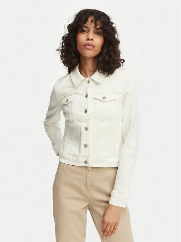 Vero Moda Vero Moda Traper jakna Wild 10284492 Krem Regular Fit