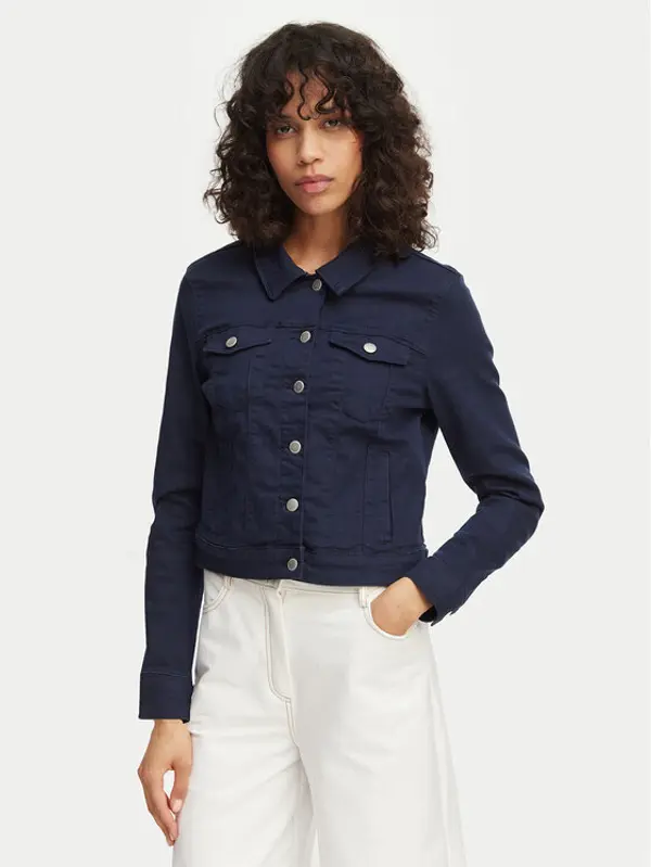 Vero Moda Vero Moda Traper jakna Wild 10284492 Tamnoplava Regular Fit