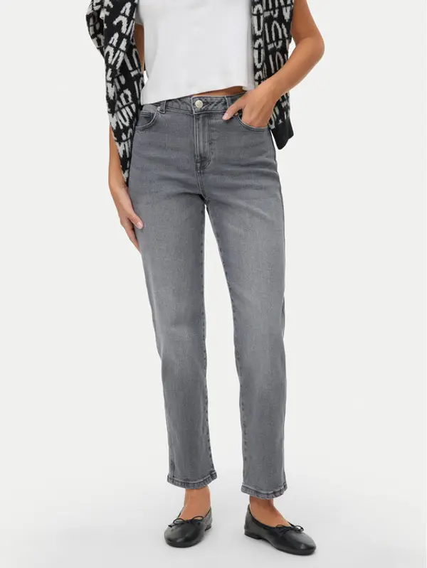 Vero Moda Vero Moda Traperice Amara 10337794 Siva Straight Fit