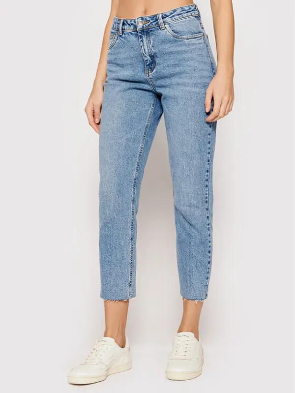 Vero Moda Vero Moda Traperice Brenda 10247009 Plava Straight Fit