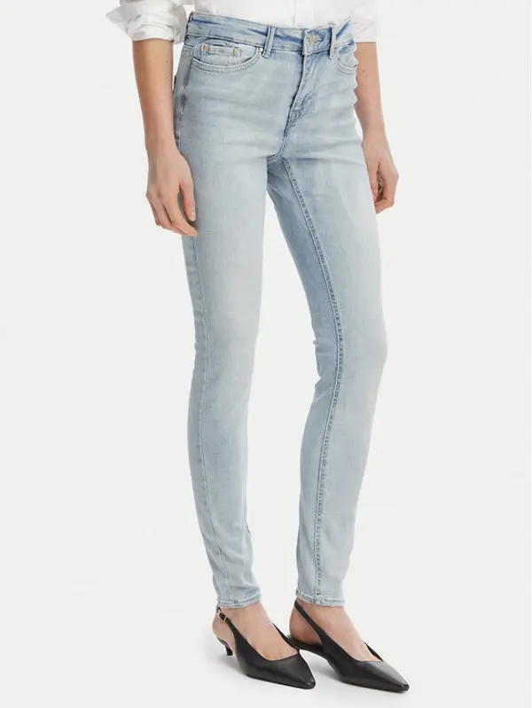 Vero Moda Vero Moda Traperice Flash 10300174 Plava Skinny Fit