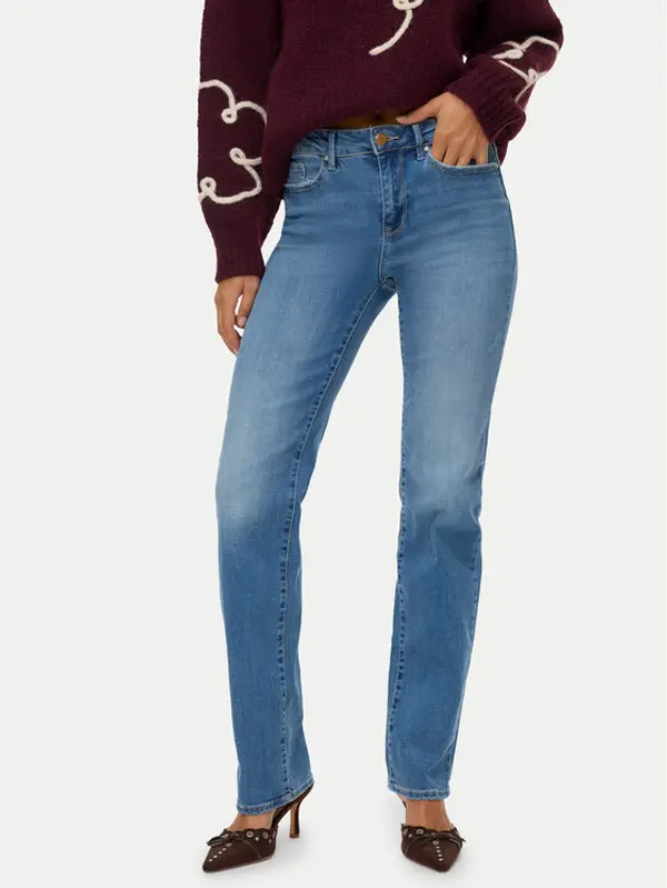 Vero Moda Vero Moda Traperice Flash 10306823 Plava Straight Fit