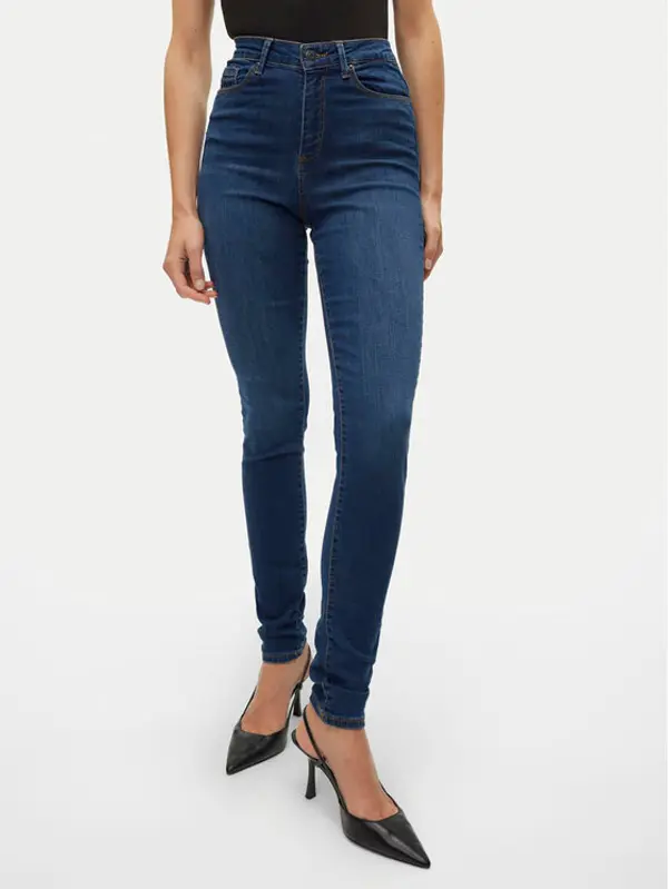 Vero Moda Vero Moda Traperice Sophia 10193326 Plava Skinny Fit