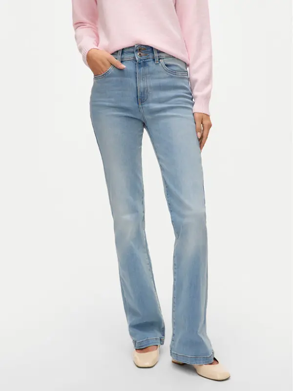 Vero Moda Vero Moda Traperice Tanna 10325960 Plava Flared Fit
