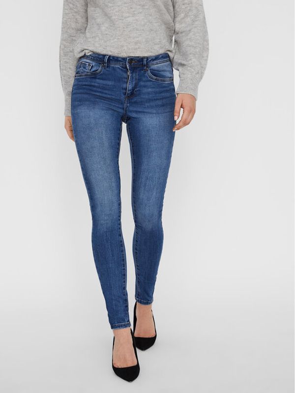Vero Moda Vero Moda Traperice Tanya 10222531 Tamnoplava Skinny Fit