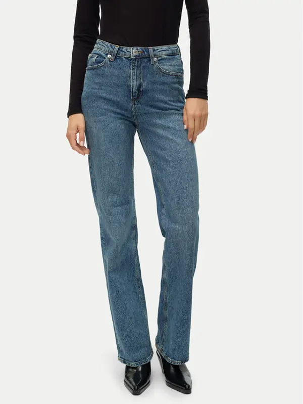 Vero Moda Vero Moda Traperice Tessa 10311179 Plava Wide Leg