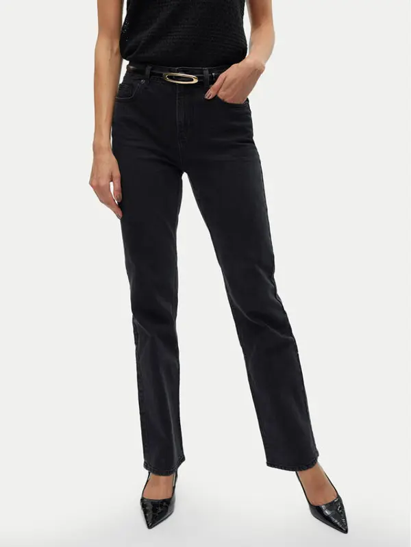Vero Moda Vero Moda Traperice Tessa 10315432 Crna Straight Fit