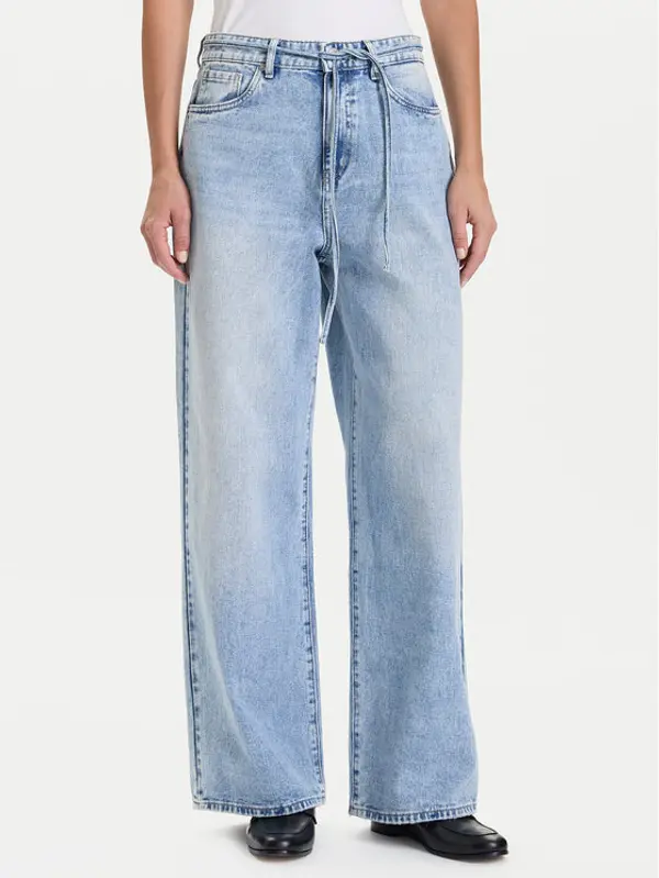 Vero Moda Vero Moda Traperice Wien 10338133 Plava Wide Leg