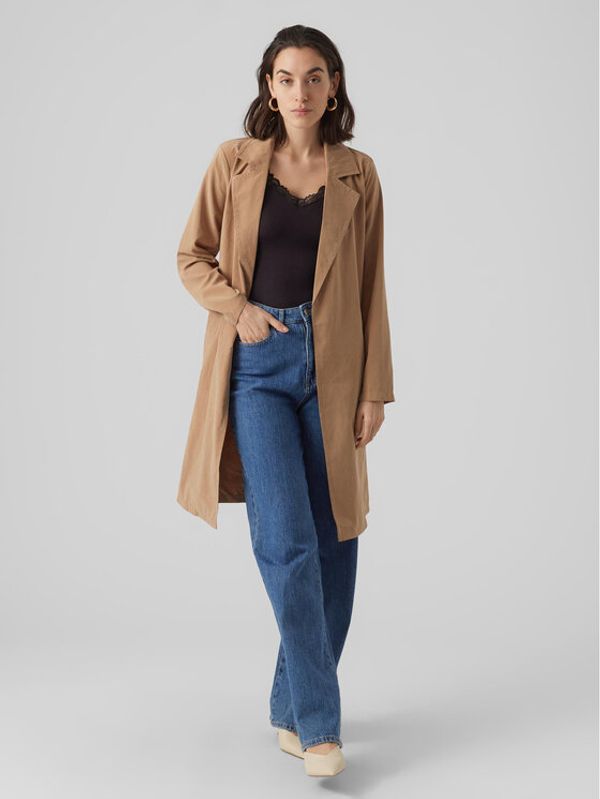 Vero Moda Vero Moda Trench Billie Daisy 10281638 Smeđa Regular Fit