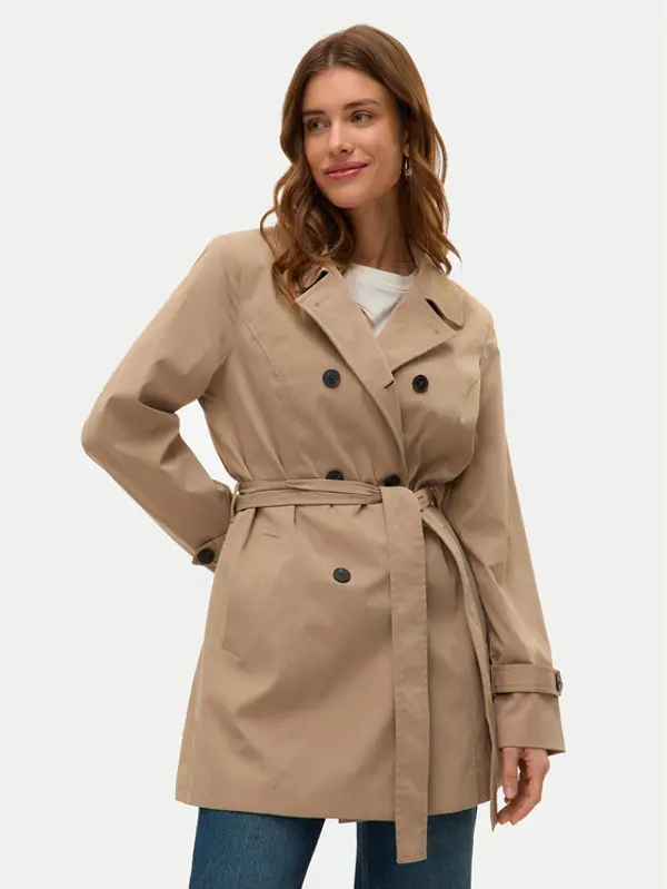 Vero Moda Vero Moda Trench Chelsea 10329343 Bež Regular Fit