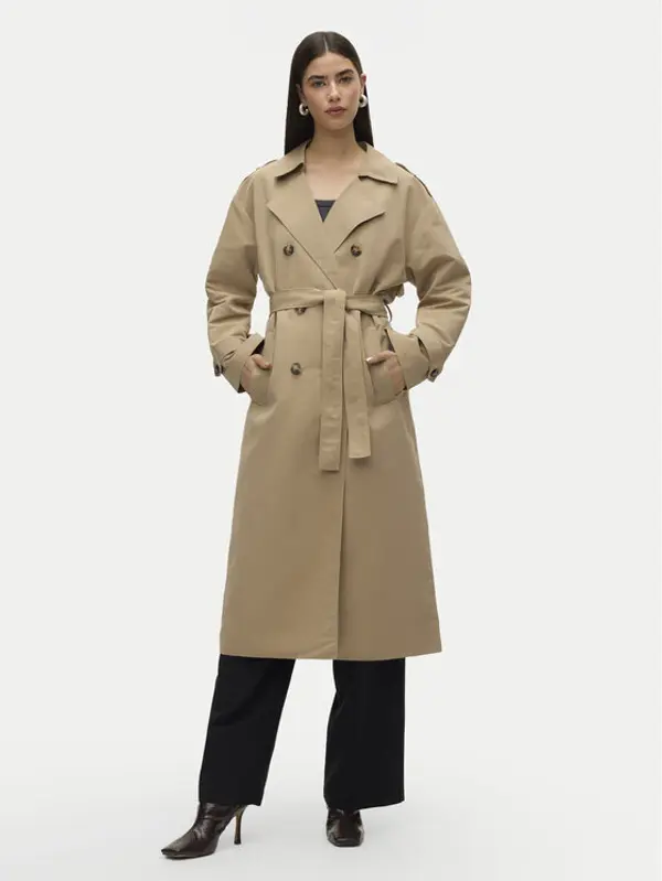 Vero Moda Vero Moda Trench Chloe 10300263 Bež Regular Fit