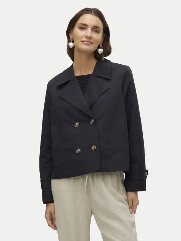 Vero Moda Vero Moda Trench Chloemia 10308267 Crna Regular Fit
