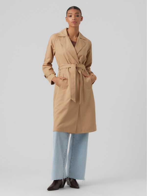Vero Moda Vero Moda Trench Lou 10257581 Bež Regular Fit