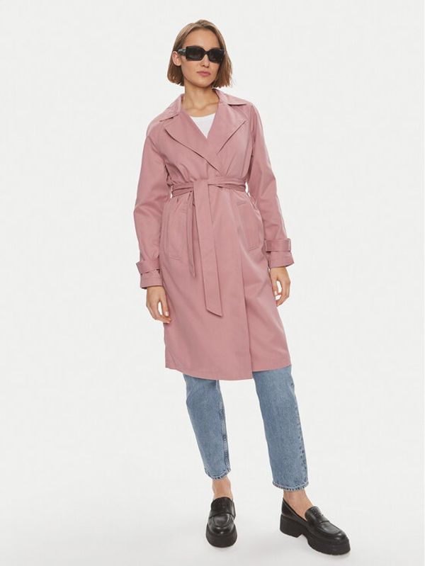 Vero Moda Vero Moda Trench Lou 10257581 Ružičasta Regular Fit