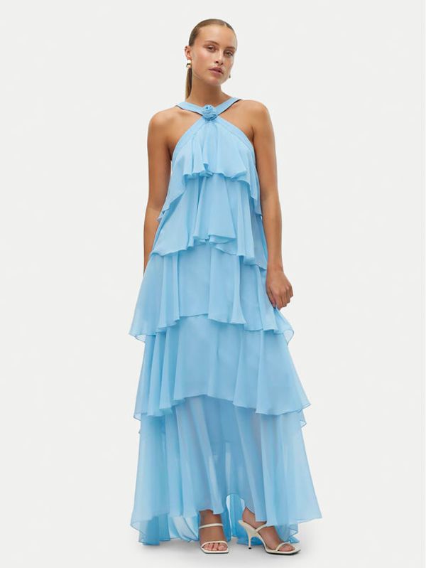 Vero Moda Vero Moda Večernja haljina Felicia 10295237 Plava Tight Fit