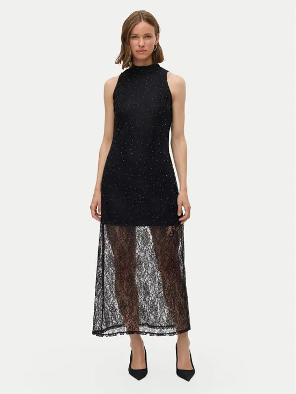 Vero Moda Vero Moda Večernja haljina Manja 10335406 Crna Regular Fit
